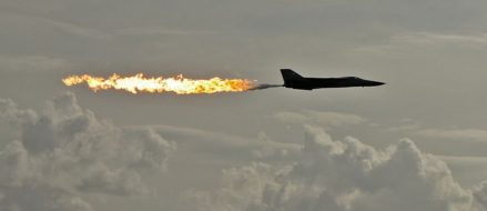 Watch: Ever see a fighter jet light up a city? The amazing F-111 Aardvark!
