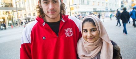 Canadian Muslim woman buoyed after stranger halts hate attack