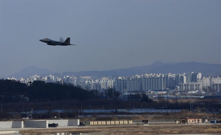 US Deploys F-22 Raptors to South Korea