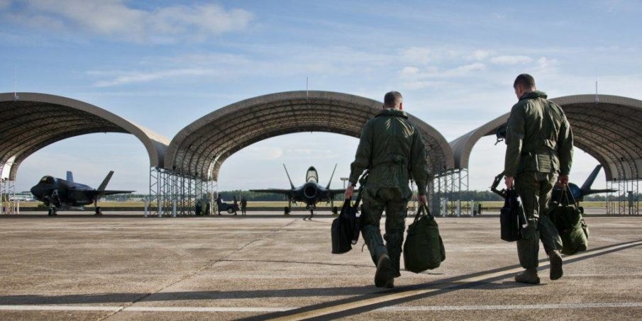 The Air Force is throwing cold water on suggestions it would train enlisted airmen to be pilots