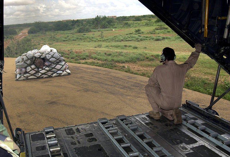 Watch: Cargo operations in East Africa C-130J Super Hercules Style