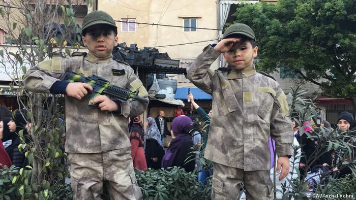 Hezbollah teaches hate to the very young over the pretext of Jerusalem