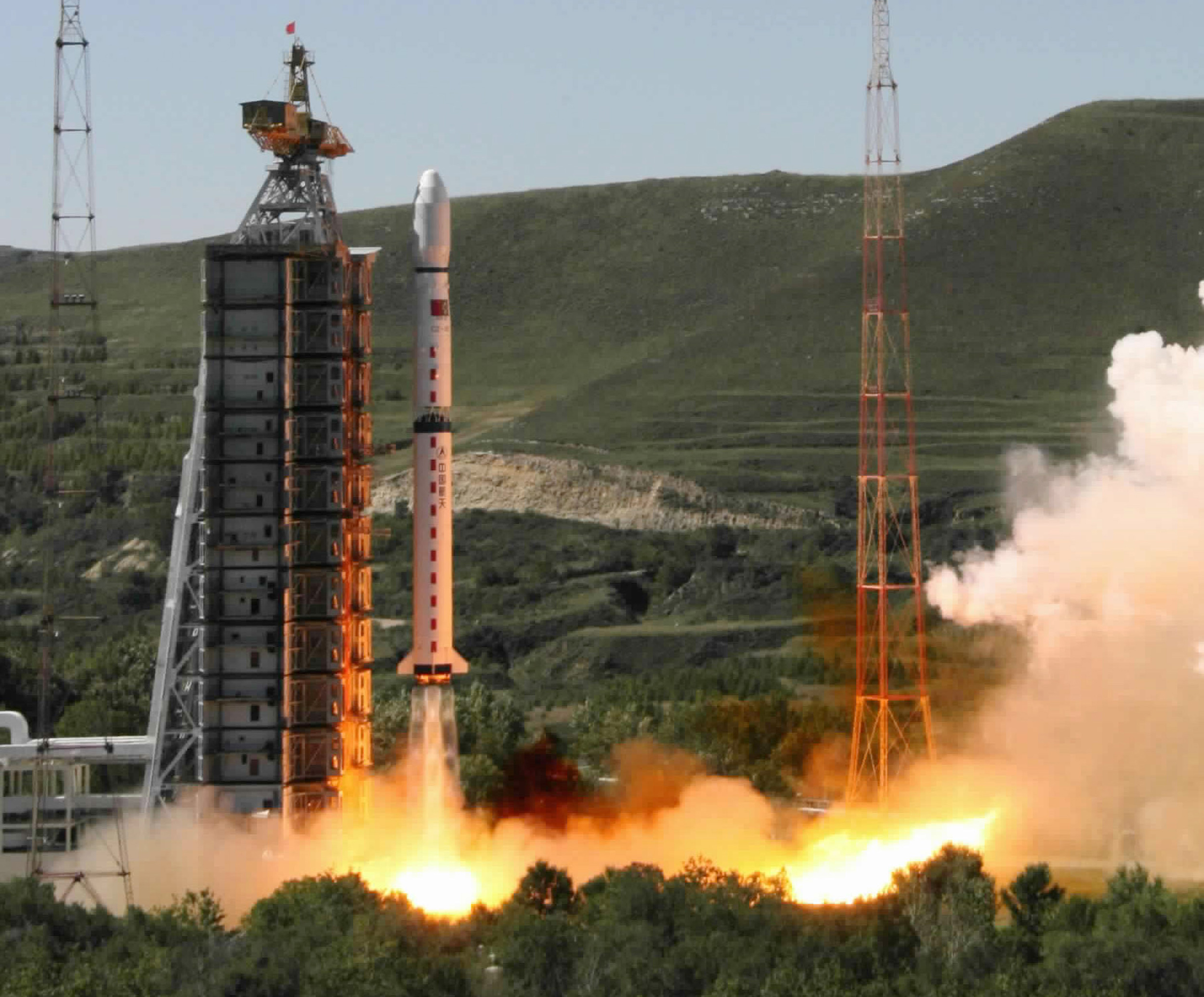 Watch: Chinese Rocket Booster Stage Crashes Back To Earth Near Village ...