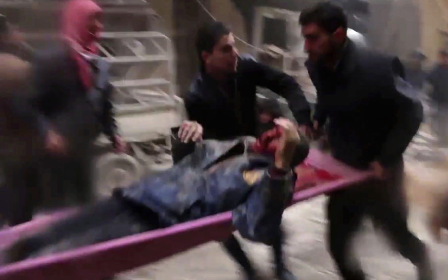 Syria government bombardment kills 16 civilians near Damascus: Monitor