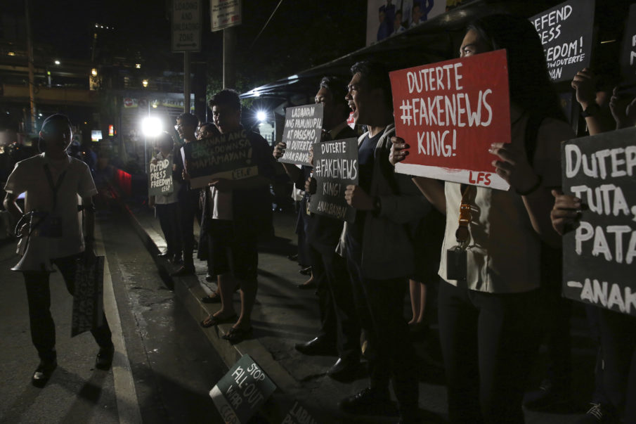 Filipino government escalates to criminal charges against news outlet Rappler