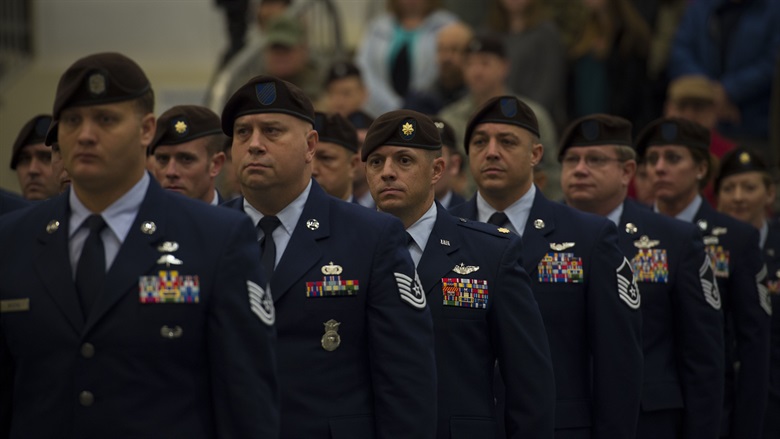 Air Force Combat Aviation Advisors don the Brown Beret