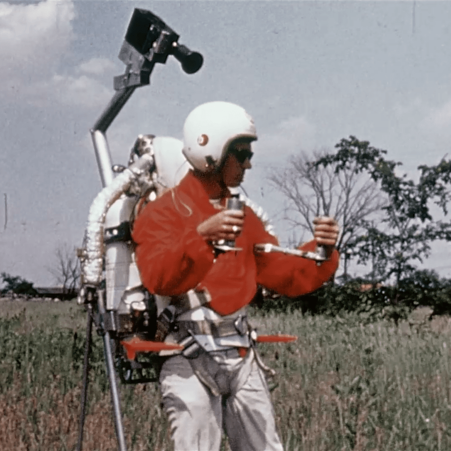 Watch: Throwback! The Bell Rocket Belt Jetpack