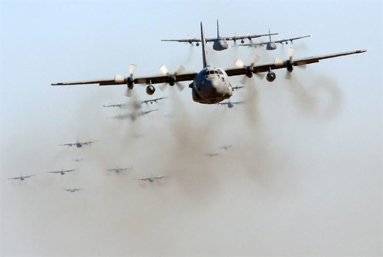 Watch: C-130’s Fly in Formation! What More Could You Want???