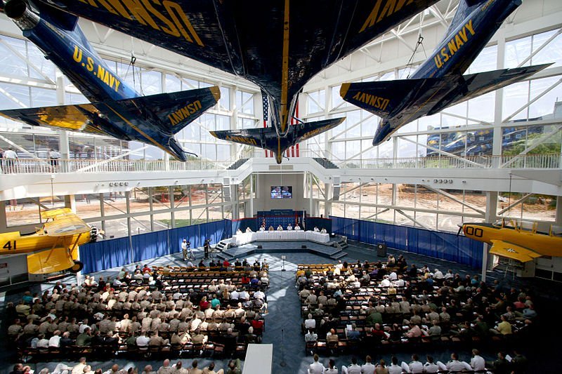 Watch: Naval Aviation Museum & history of the Blue Angels