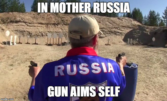 Russian intuitive shooting: Seeing is believing
