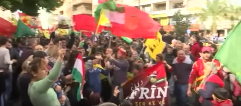 Turkey arrests scores for ‘terror propaganda’ as it presses Afrin assault