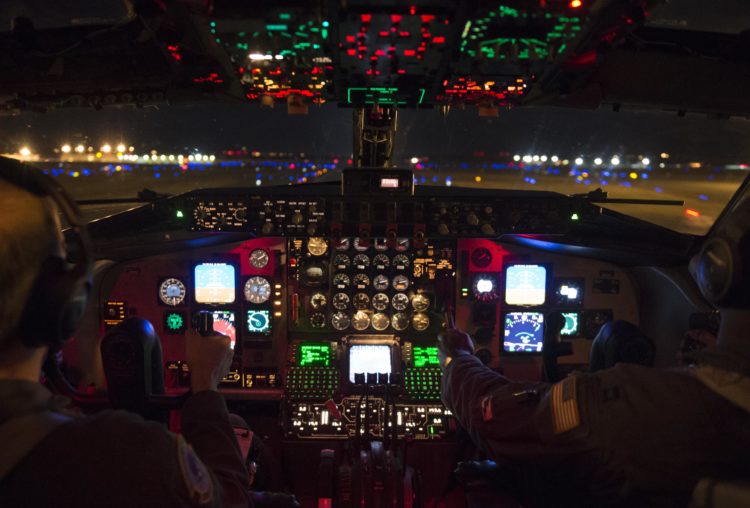 Picture of the Day: U.S. Air Force KC-135 Stratotanker Taking Off at Joint Base Elmendorf-Richardson