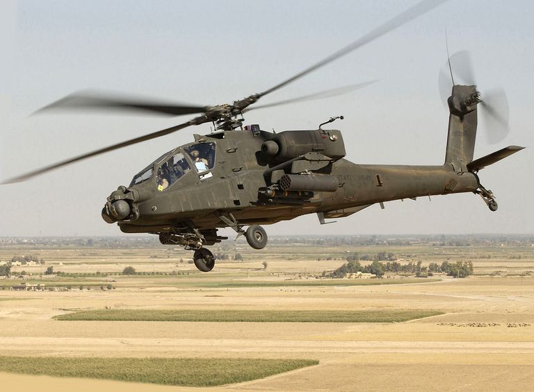 US Army Apache crashes in California, pilot and co-pilot killed