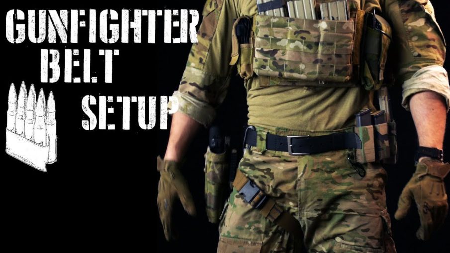 Watch: Gunfighter belt setup / First line gear (2018 ver)