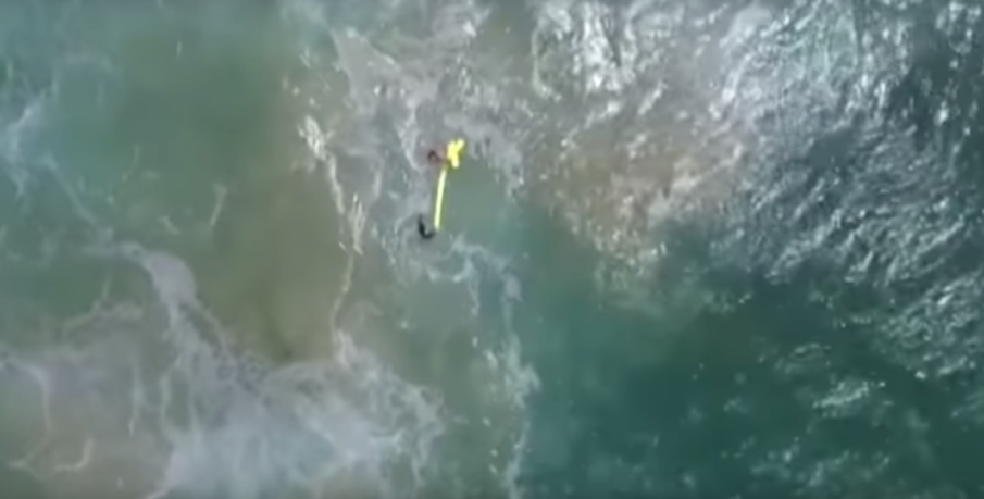 Video: Drone saves drowning Australian teenagers