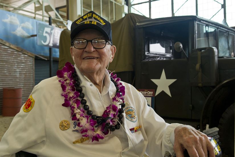 Lt. Jim Downing, the second oldest living survivor of the attack on Pearl Harbor, passes away at 104