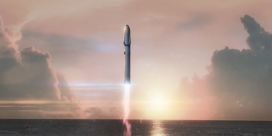 Following the Falcon Heavy’s success, Musk’s next rocket aims to ferry crews of 100 into space