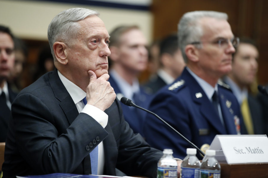 Mattis to Congress: Stop letting domestic politics ‘hold our nation’s defense hostage’