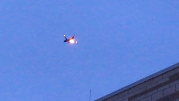 Watch: Southwest Flight 604 Makes Emergency Landing After Engine Catches on Fire!