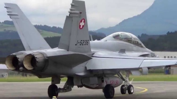 Watch: Sky Dancer – Swiss Air Force F/A-18 Hornets in Action!