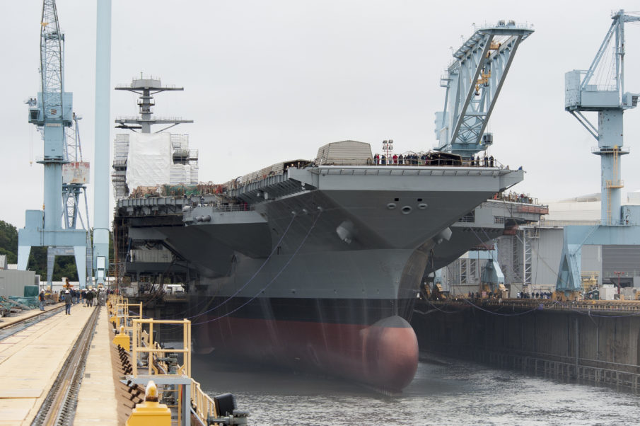The US Navy is considering a cost-saving plan to buy 2 new aircraft carriers this year