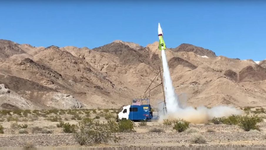 Rocket Man: Flat earther launches himself in steam powered rocket and lives to tell the tale