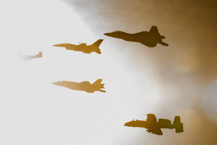 Picture of the Day: 2018 Heritage Flight Training and Certification at Davis-Monthan Air Force Base