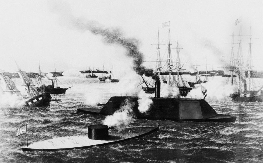On this day in history: The Battle of the Ironclads