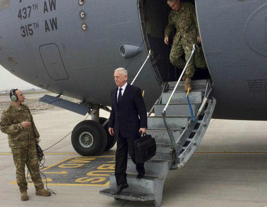 Secretary of Defense Mattis and the plan in Afghanistan