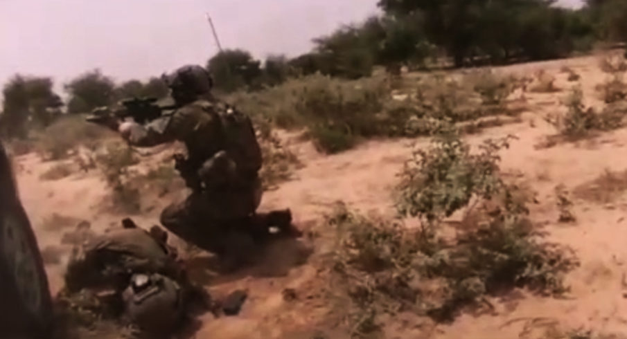 Footage of ISIS Ambushing US Special Forces in Niger