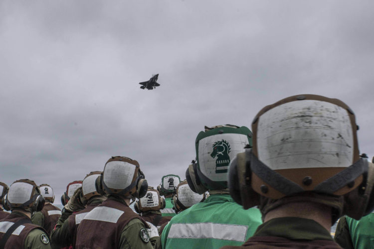 Watch: ‘Green Knights’ of Marine Fighter Attack Squadron 121 Deploy First Operational F-35B’s