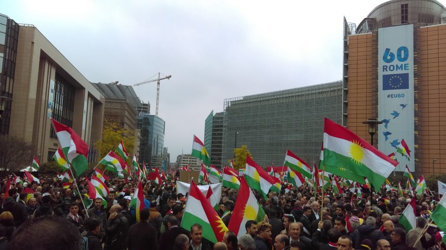 KRG employees conduct protests and strikes amid salary cuts