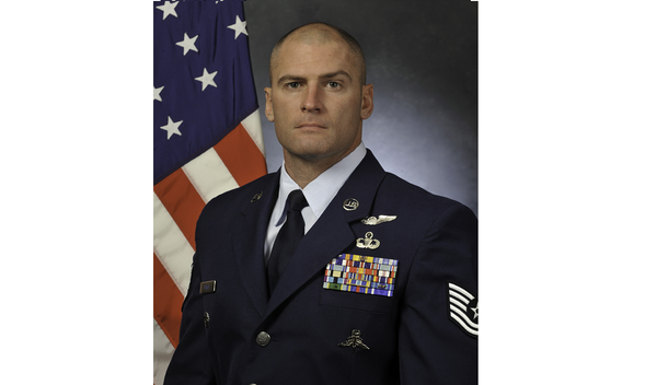 Master Sgt. William Posch, who was a technical sergeant when this photo was taken, was one of seven airmen killed March 15 when an HH-60 Pave Hawk crashed in western Iraq. (Air Force)