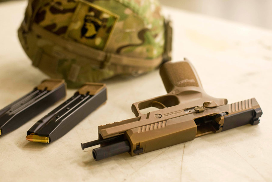 Army’s troubled military variant of the Sig Sauer P320 will soon be sold to all branches