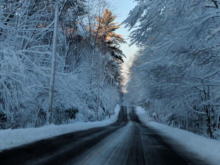 Rucking in the Snow, Just Adds to the Workout Benefit