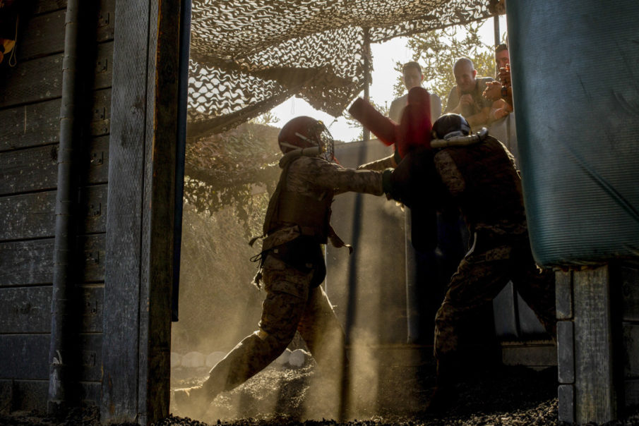 SOFREP Pic of the Day: Marines and their pugil sticks