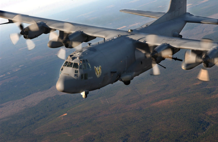 US Air Force AC-130 Gunships Being Jammed by Adversaries in Syria