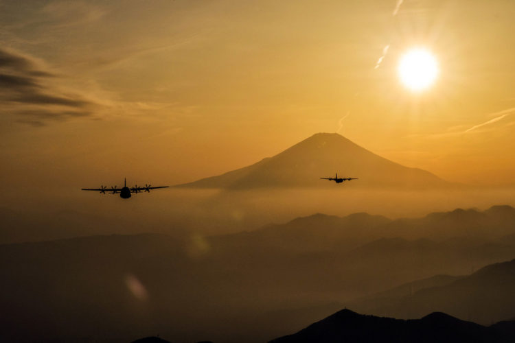 Picture of the Day: Two Air Force C-130J Super Hercules