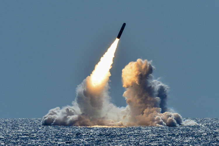 Picture of the Day: Trident II D5 Missile Launches from the USS Nebraska