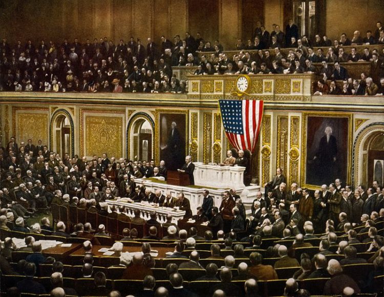 April 4, 1917, US Senate Approves Declaration of War With Germany