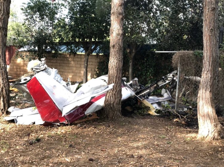 Two Die in Crash of ‘Home Built’ Experimental Aircraft in California