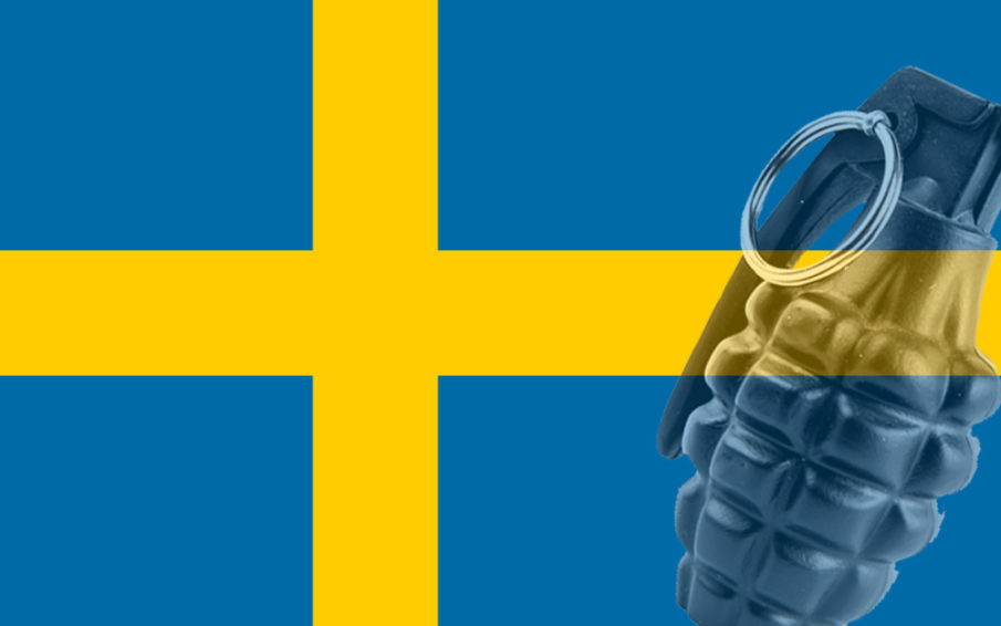 Sweden and their problem with hand grenades