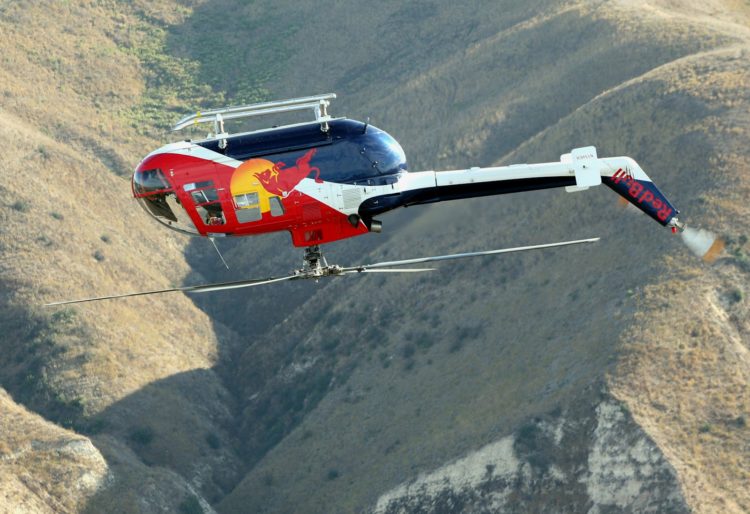 Watch: Chuck Aaron and the Red Bull Aerobatic Helicopter! Amazing!