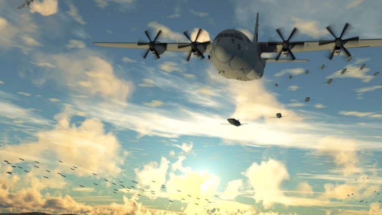 Gremlins Attack Drones to be Launched from F-22 & F-35 Aircraft