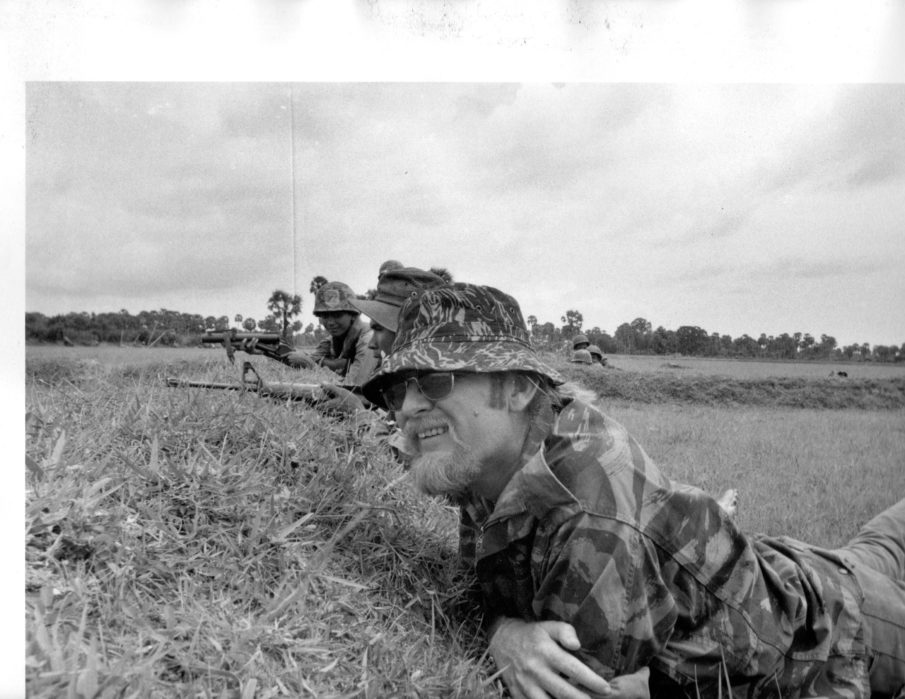 The honorary Chinese paratrooper