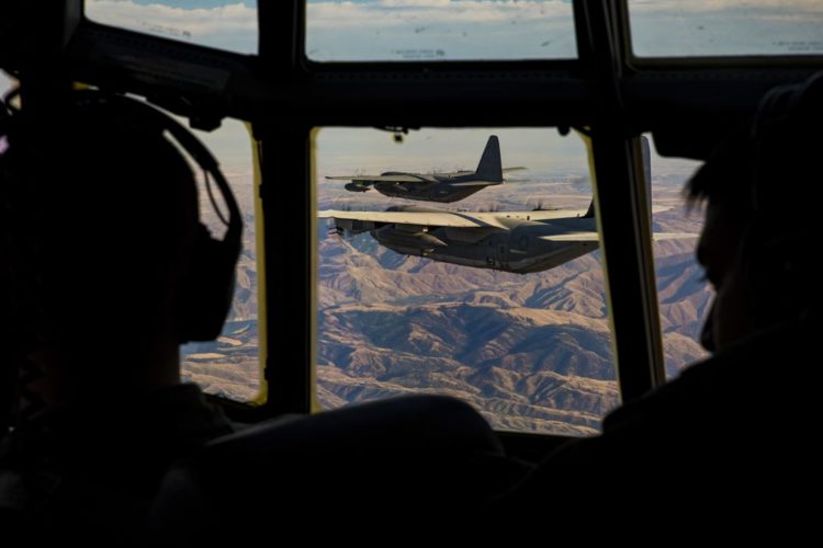 Picture of the Day: USMC KC-130 Formation Flying