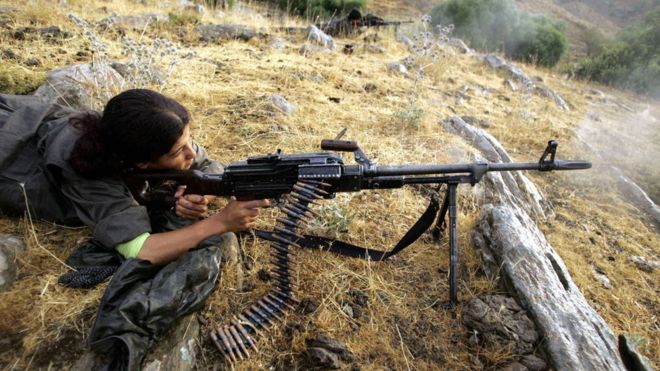 PKK ambushes Turkish patrol at extremely close range