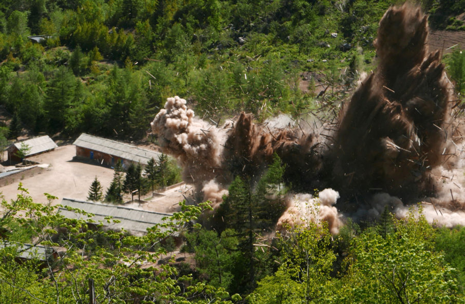 The Pic of the Day: North Korea destroys nuclear test site