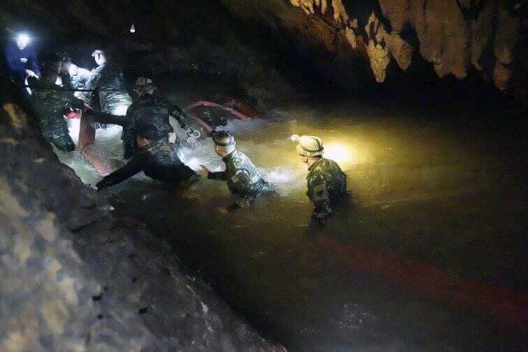 Thailand: Royal Thai Navy SEALs find trapped boys alive after 10 days in a submerged cave system