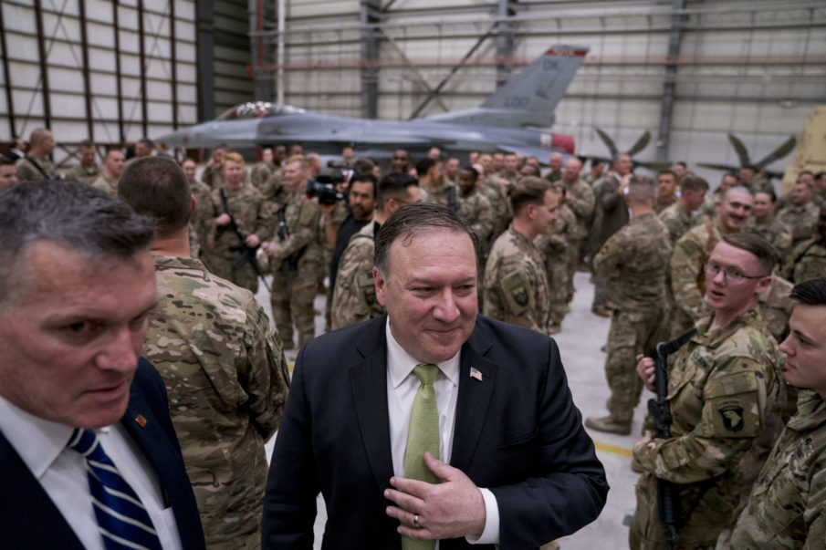Pompeo calls for peace between Afghan government and Taliban in unannounced visit